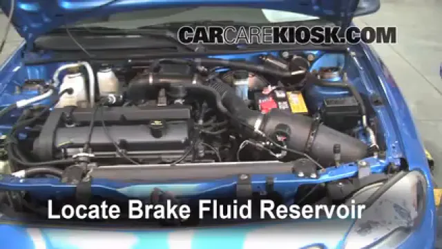 2002 Ford Escort ZX2 2.0L 4 Cyl. Brake Fluid Check Fluid Level